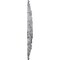 Ekena Millwork Riley Medallion (Canopies up to 4 5/8"), 18"OD x 3 1/2"ID x 1 1/2"P, Ultra Pure White Crackle CM18RLUWC - alternate 3